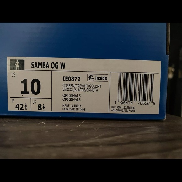 Adidas OG Samba Sneakers! Size 10 - Picture 6 of 6